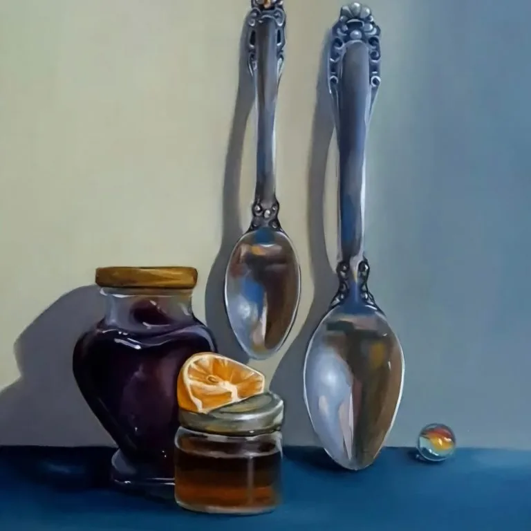 Still life painting by Eleni Simatou