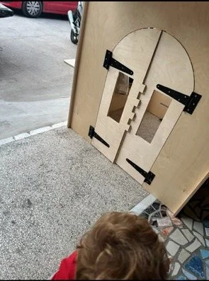 Kids castle making and testing photo 2
