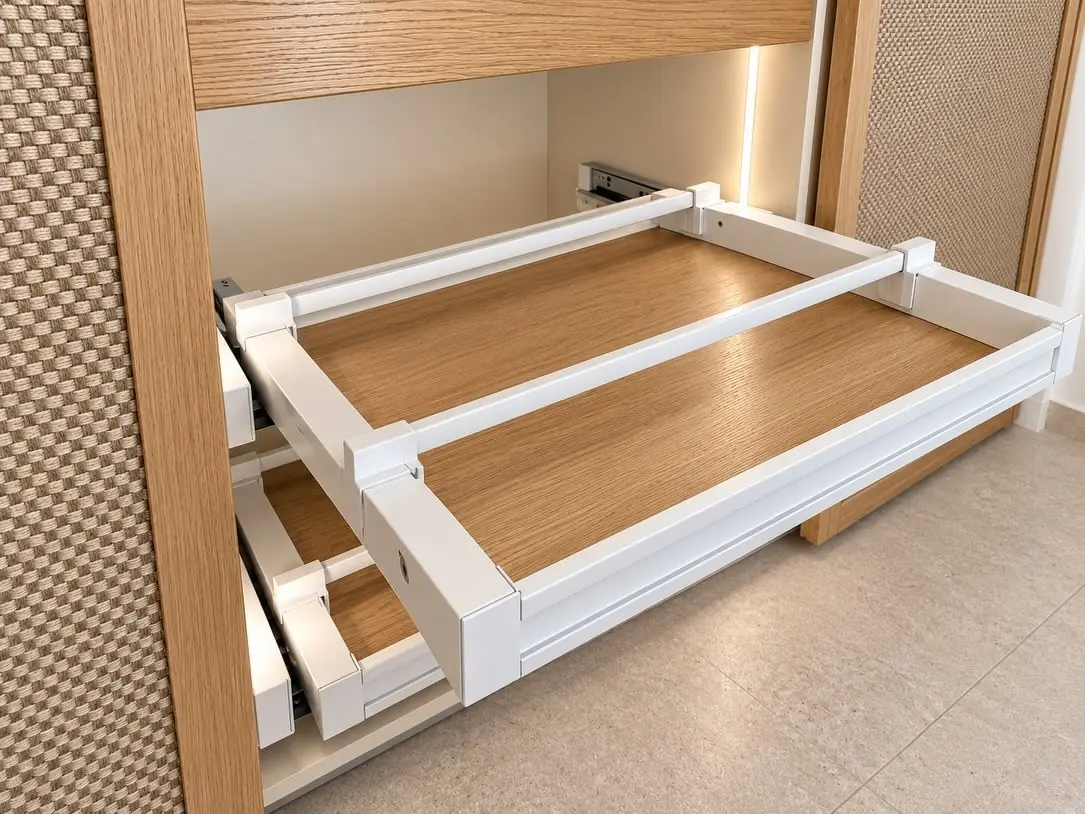 Häfele pull-out trouser storage
